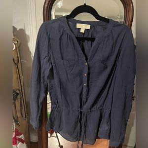 Michael Kors Blue Small shirt